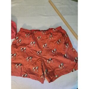 Georgia Bulldogs UGA Swim Trunks Mens Small Red NCAA College Columbia PFG Shorts